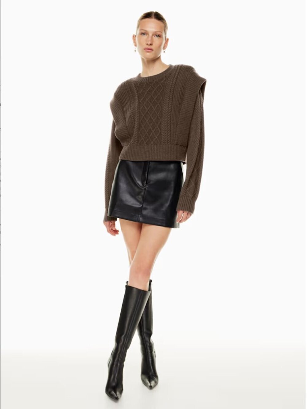 Aritzia Babaton Merino Wool Seek Sweater XS